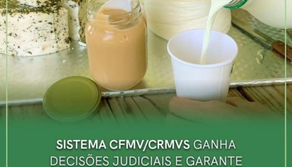 Sistema CFMV/CRMVs ganha decisões judiciais e garante Médico-Veterinário na indústria de laticínio