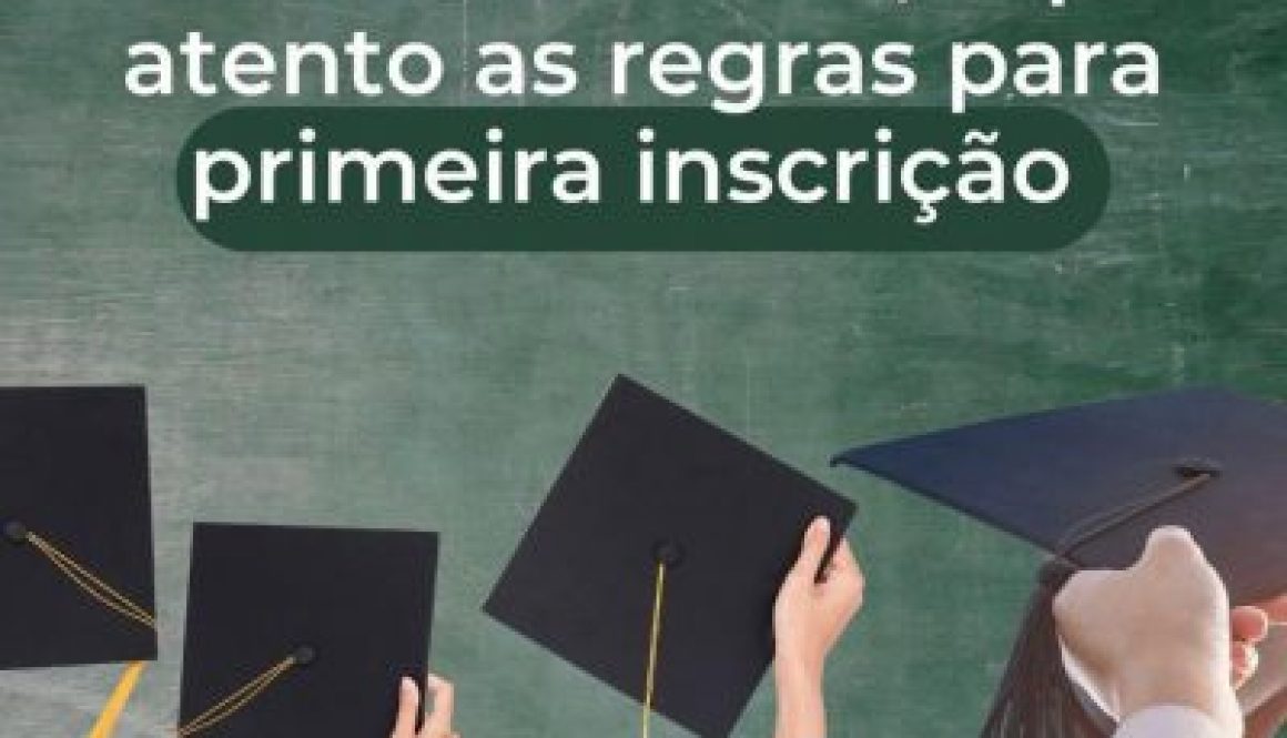 Recém-formado, fique atento ao passo a passo para a primeira inscrição