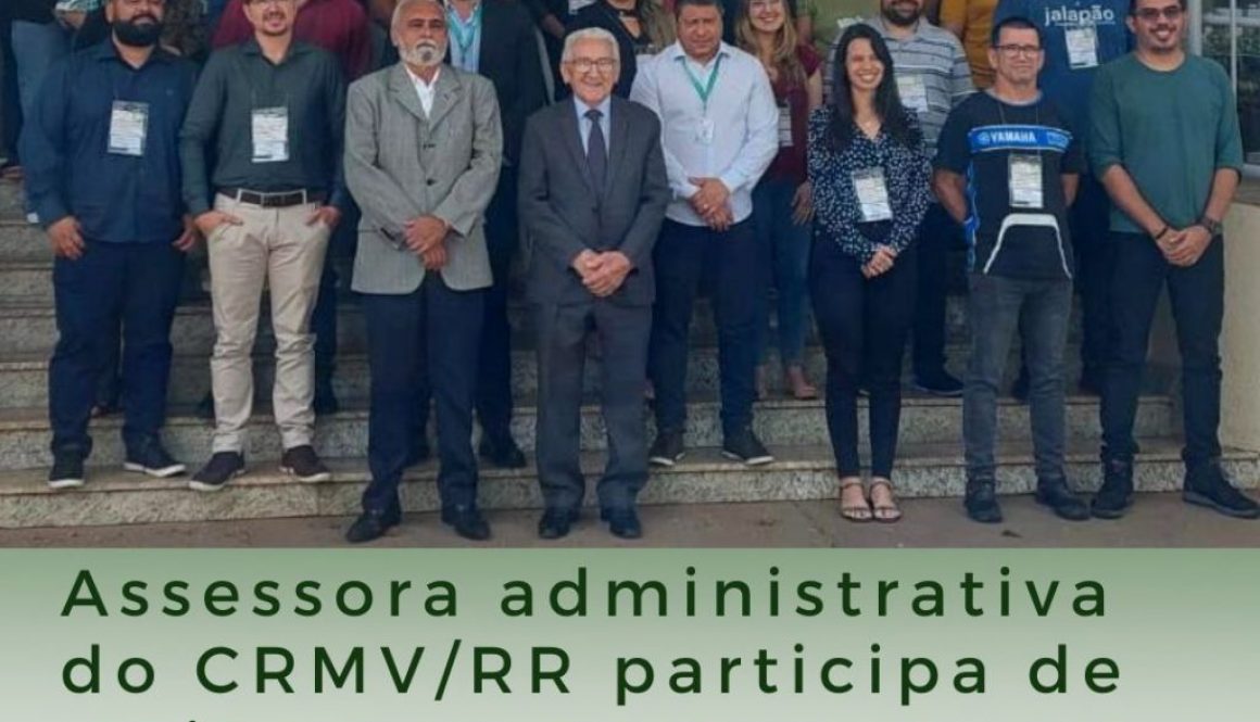 Assessora administrativa do CRMV/RR participa de treinamento em compras e licitações sobre nova lei