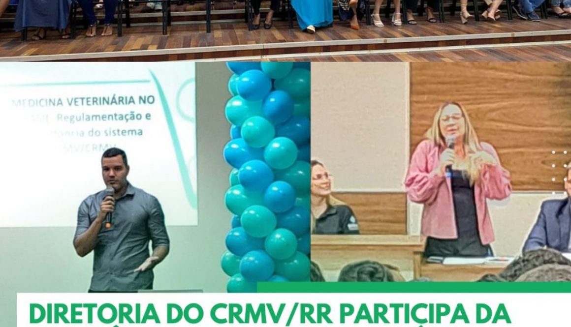 Diretoria do CRMVRR participa da Cerimônia do Jaleco na Estácio da Amazônia