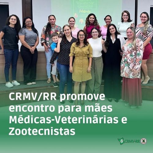 CRMV/RR promove encontro para mães Médicas-Veterinárias e Zootecnistas