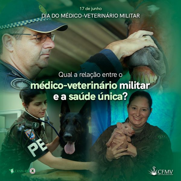 Qual a relação entre o Médico-Veterinário militar e a saúde única?