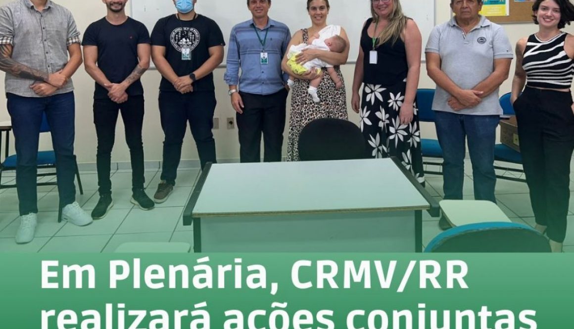 Em Plenária, CRMV/RR realizará ações conjuntas com o MAPA