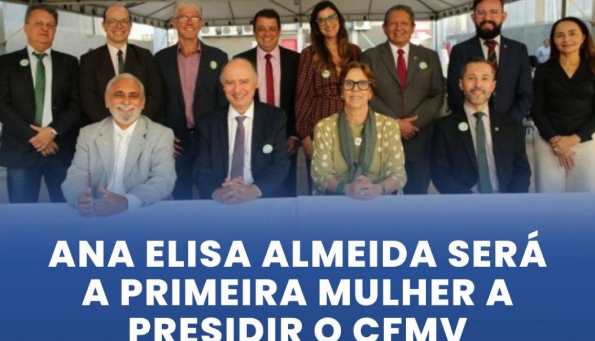 Ana Elisa Almeida será a primeira mulher a presidir o Conselho Federal de Medicina Veterinária