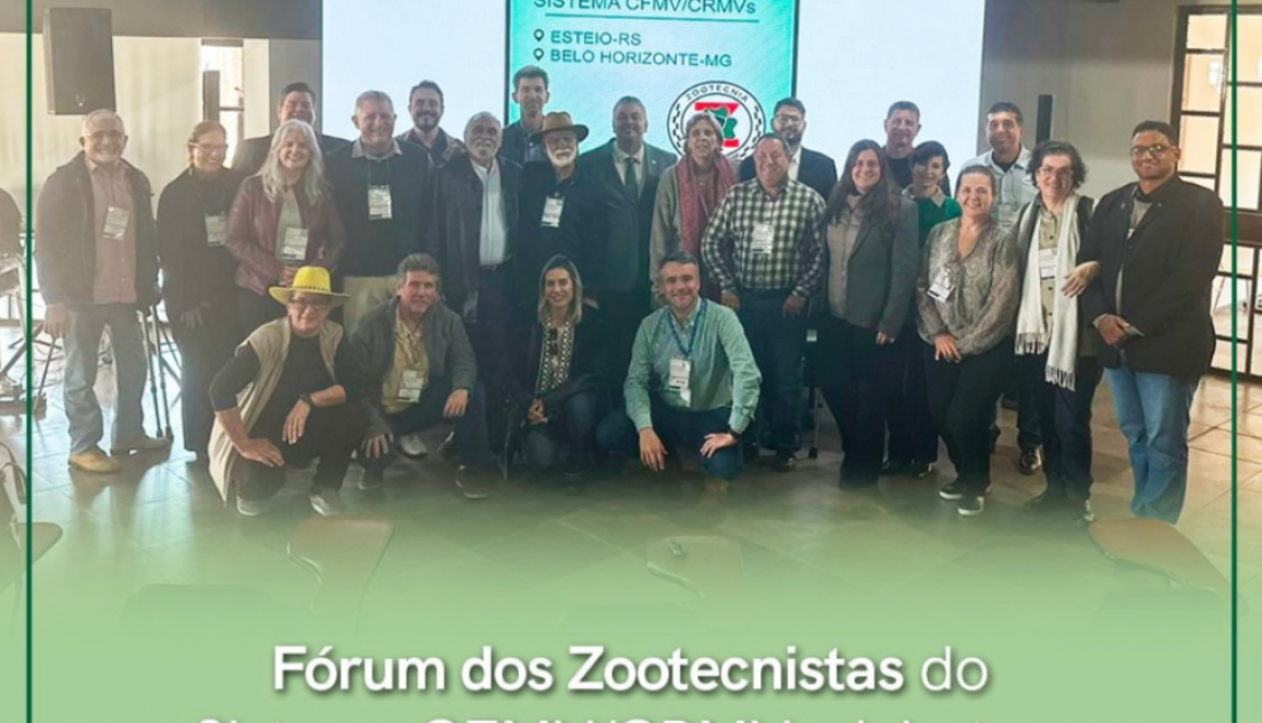 Fórum dos Zootecnistas do Sistema CFMV/CRMVs debate o futuro da profissão