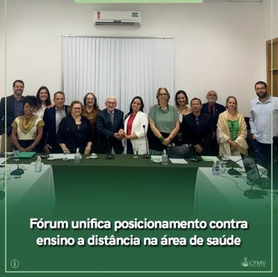 Fórum unifica posicionamento contra ensino a distância na área da saúde