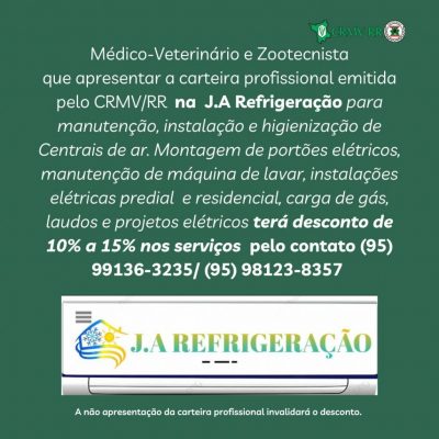 J.A REFRIGERAÇÃO - Parceria