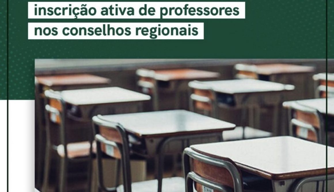 Decisão judicial reafirma necessidade de inscrição ativa de professores nos conselhos regionais