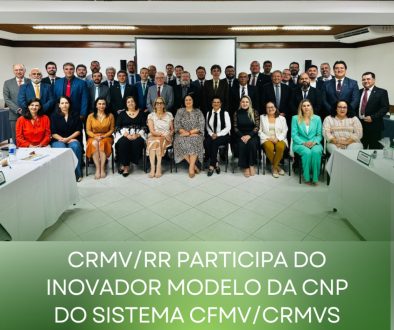 CRMVRR participa do inovador e eficiente modelo da CNP do Sistema CFMVCRMVs