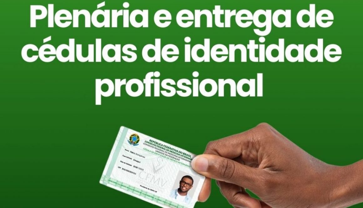 CRMV/RR realiza Plenária e entrega de Cédulas de Identidade Profissional