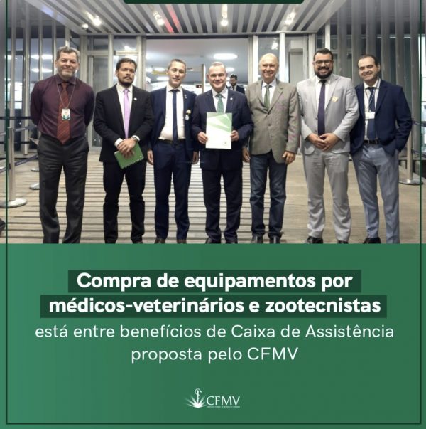 Compra de equipamentos por médicos-veterinários e zootecnistas está entre benefícios de Caixa de Assistência proposta pelo CFMV