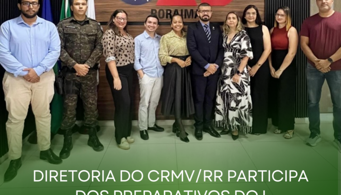Diretoria do CRMV/RR participa dos preparativos do I Workshop de Direito Animal em Roraima com Comissão da OAB/RR