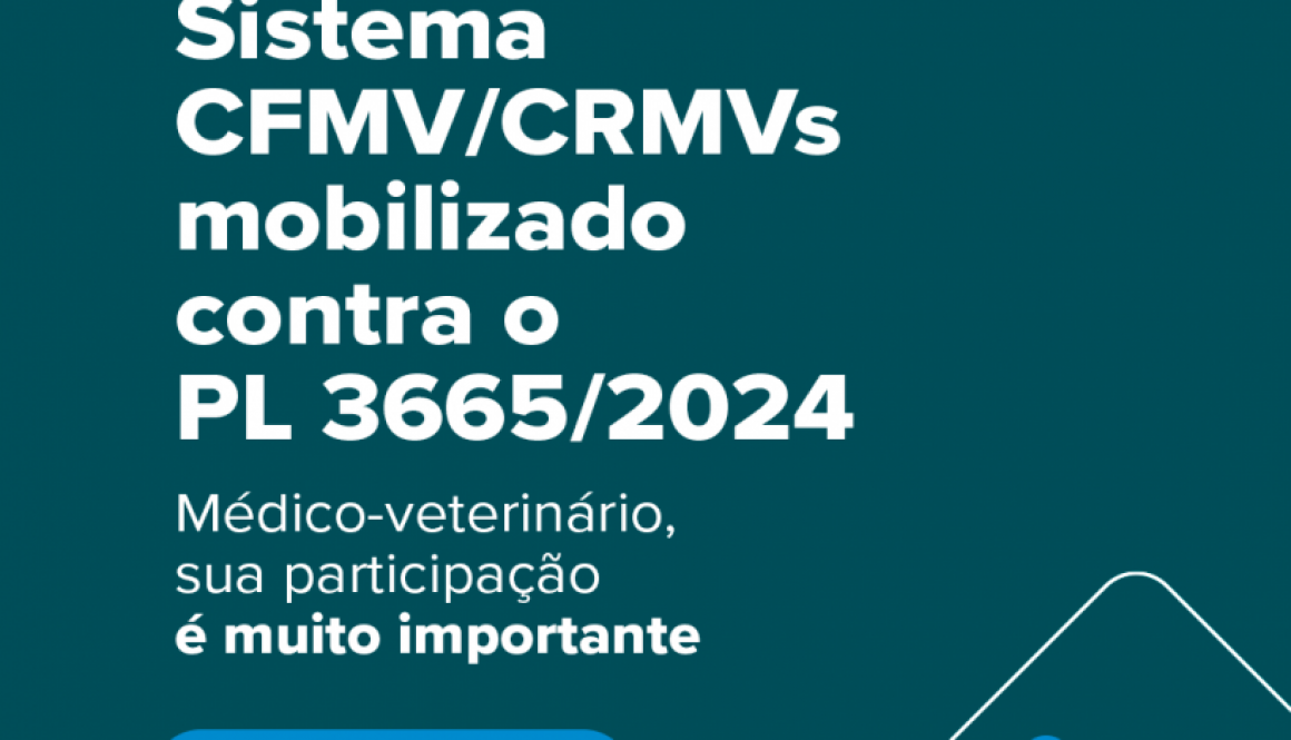 CFMV se posiciona contra PL que ameaça a atuação dos médicos-veterinários