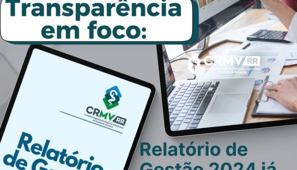 Transparência em Foco: Realtório de Gestão 2024 já está disponível