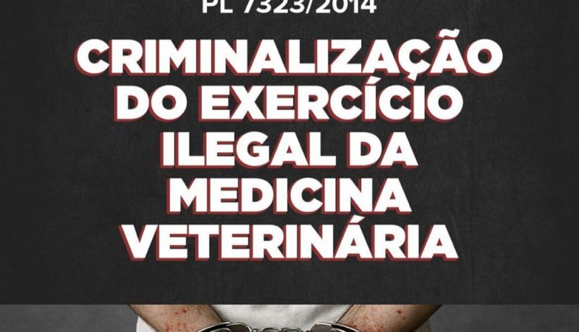 Câmara aprova projeto que criminaliza o exercício ilegal da Medicina Veterinária