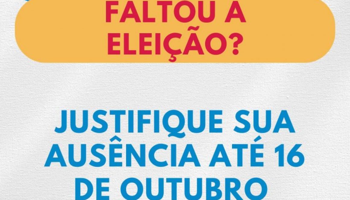 Não votou na eleição do CRMV/RR? Saiba como justificar sua ausência!