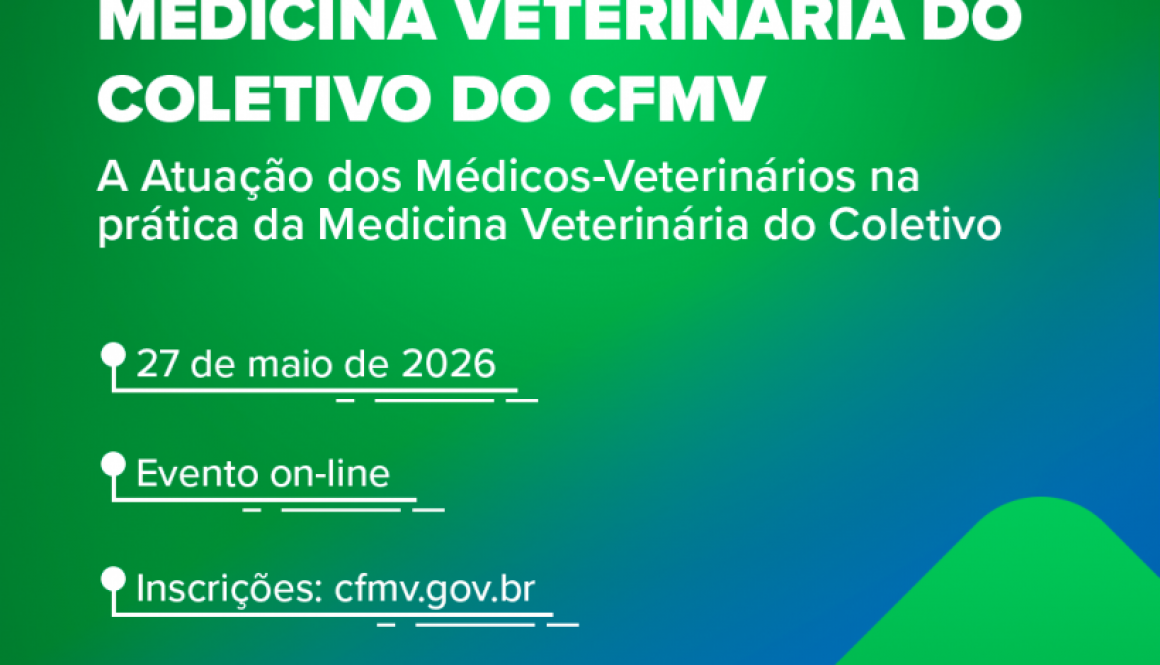 CFMV promove 1º Simpósio Nacional de Medicina Veterinária do Coletivo com foco em políticas públicas, manejo populacional e saúde mental