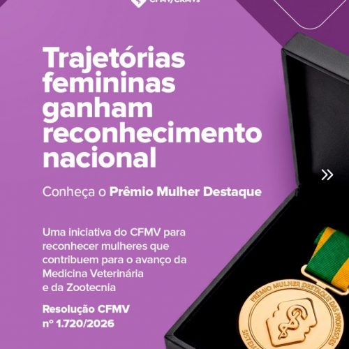 Trajetórias femininas na Medicina Veterinária e na Zootecnia ganham reconhecimento nacional
